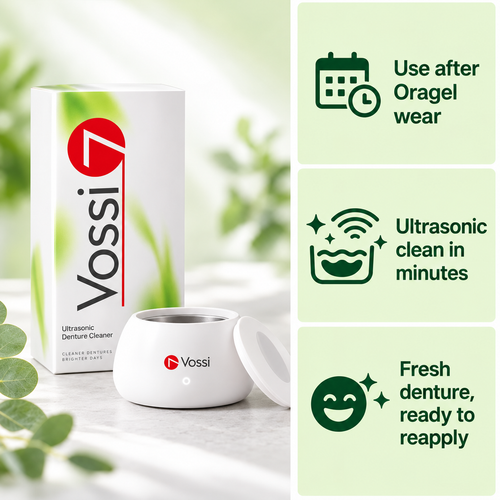 Vossi Ultrasonic Denture Cleaner